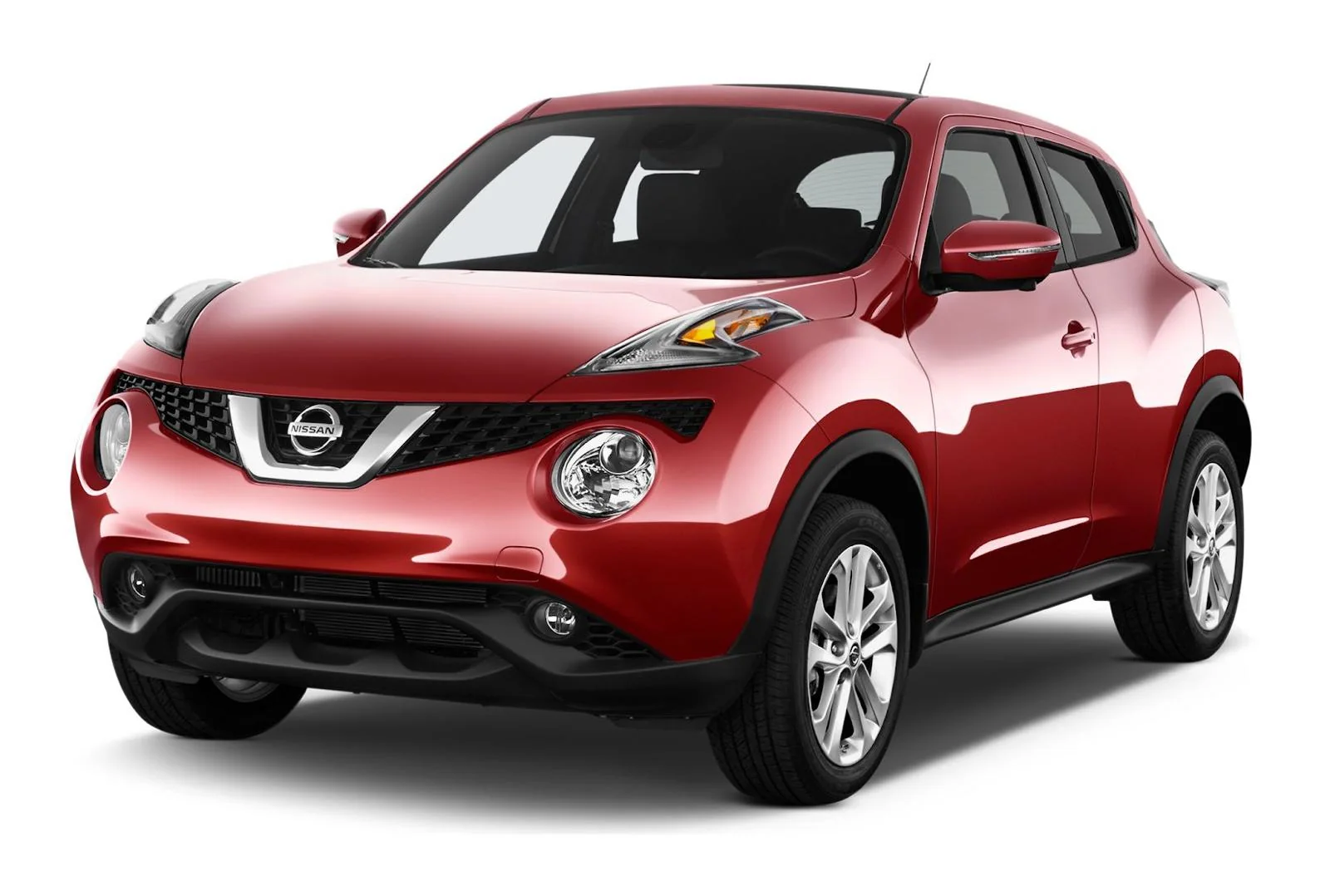 Red Nissan Juke subcompact SUV