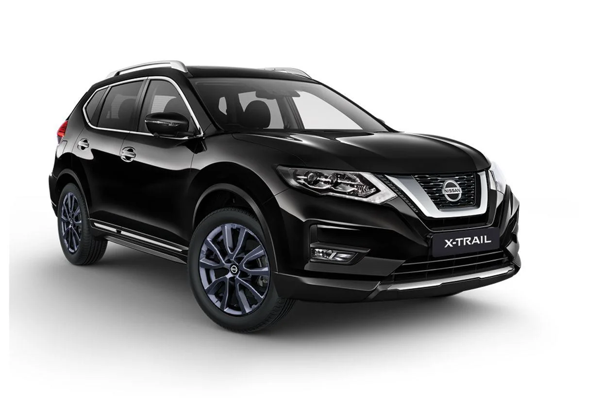Black Nissan X-Trail SUV